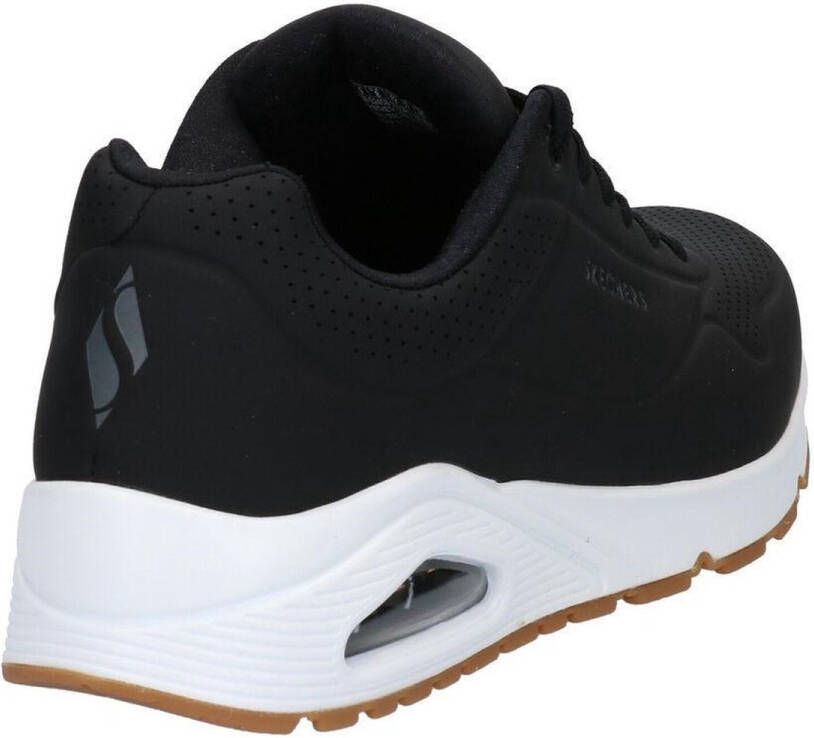 Skechers Sneakers met sleehak Uno Stand on Air Vrijetijdsschoen lage schoen veterschoen met fijne perforatie - Foto 6