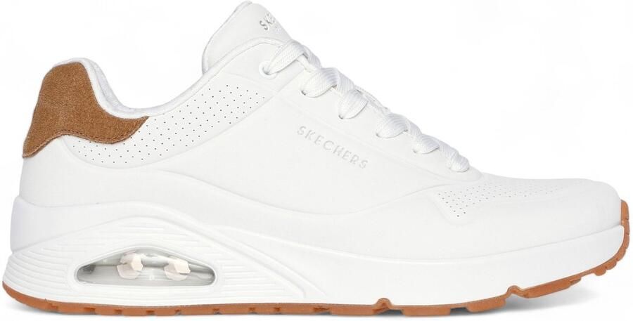 Skechers Sneakers UNO-SUITED ON AIR vrijetijdsschoen lage schoen veterschoen met modieuze sleehak - Foto 3