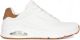 Skechers Sneakers UNO-SUITED ON AIR vrijetijdsschoen lage schoen veterschoen met modieuze sleehak - Wit