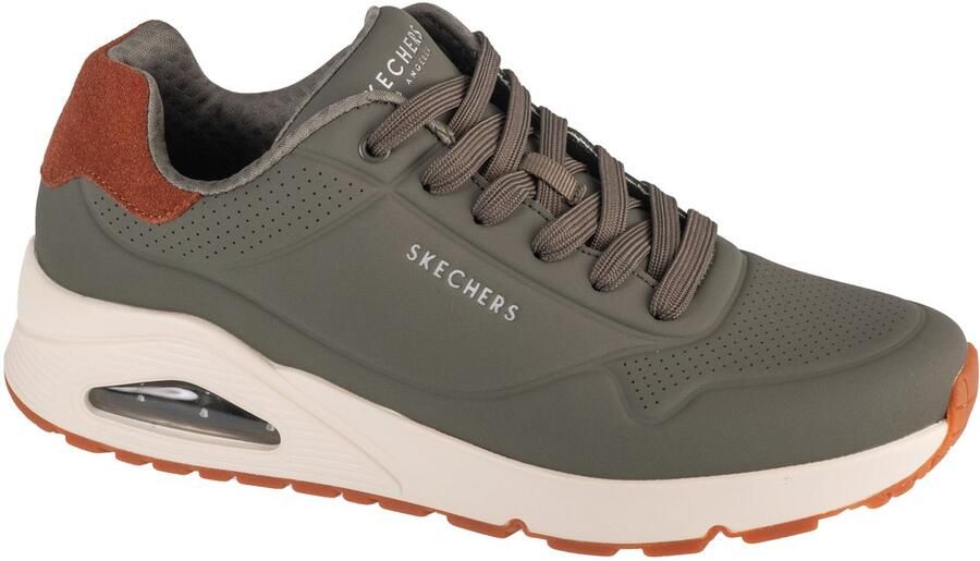 Skechers Sneakers UNO-SUITED ON AIR vrijetijdsschoen lage schoen veterschoen met modieuze sleehak - Foto 5