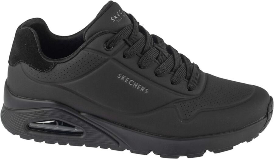 Skechers Uno Suited On Air Mannen Zwart Sneakers