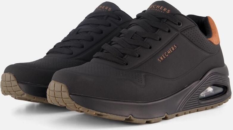 Skechers Sneakers UNO-SUITED ON AIR vrijetijdsschoen lage schoen veterschoen met modieuze sleehak - Foto 4