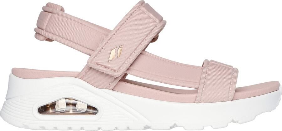 Skechers Uno Summer Stand2 Arch Fit Dames Sportsandalen Poederroze