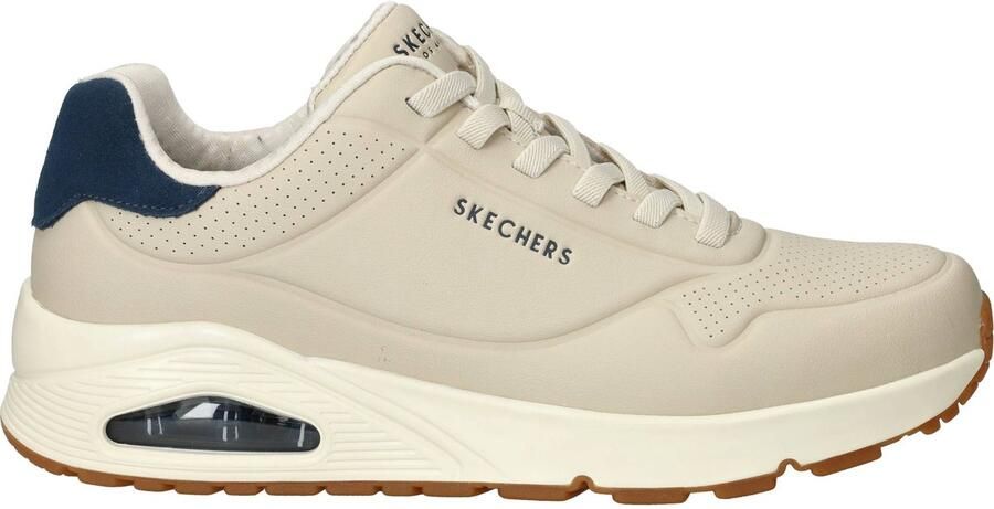 Skechers Uno Tailored Air Sneakers Heren Beige - Foto 2