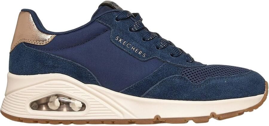 Skechers Uno dames heren sneaker Blauw
