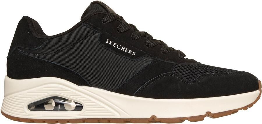 Skechers UNO-VINTAGE AIR Heren Sneakers Zwart