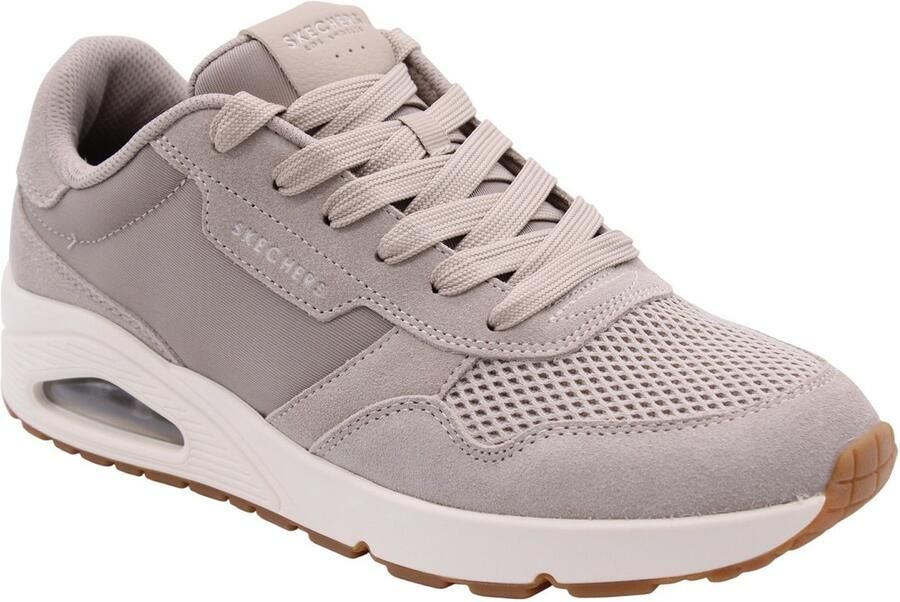 Skechers Stijlvolle Satsuma Sneakers voor de Moderne Man Beige Heren - Foto 12