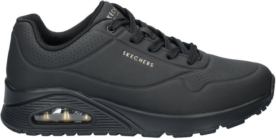 Skechers Skecher Street UNO STAND ON AIR Sneakers WIDE FIT Dames zwart - Foto 2