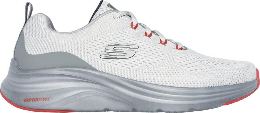 Skechers Vapor Foam Heren Instappers Sneakers Grijs Oranje