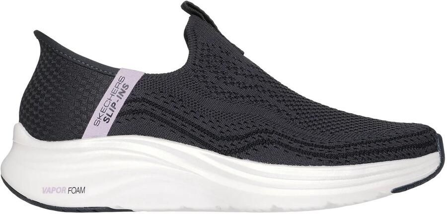 Skechers Vapor Foam Veterloos Zwart Wit Sneakers Dames Doos Zonder Deksel