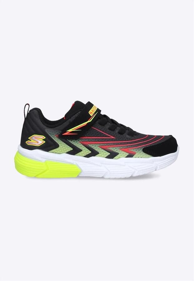 Skechers VECTOR-MATRIX VOLTONIK Kinder Sneakers 403852L-BK ?? Lichtgewicht Comfort en Ade d Design Zwart Unisex