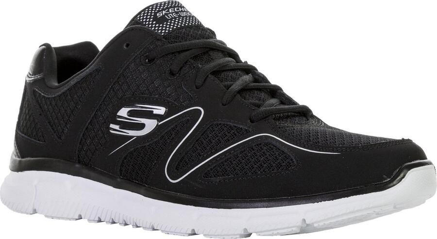 Skechers Verse Flash Point Sneaker Heren Sneakers Mannen zwart wit - Foto 1