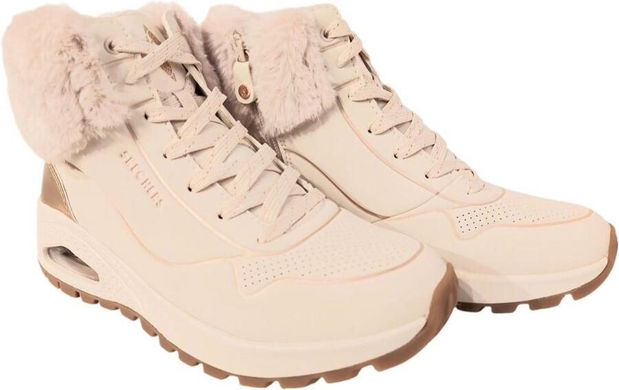 Skechers Veterboot 167993 NTGD Uno Rugged Fall Shimmer Natural Gold