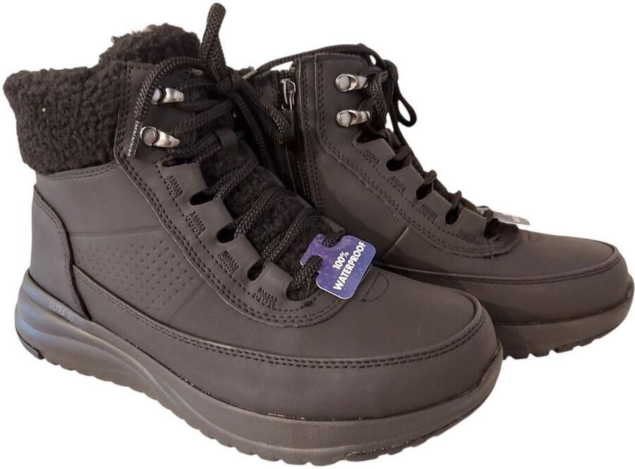 Skechers Veterboot Go Walk On The Go Stellar 144756 BBK Zwart Waterproof