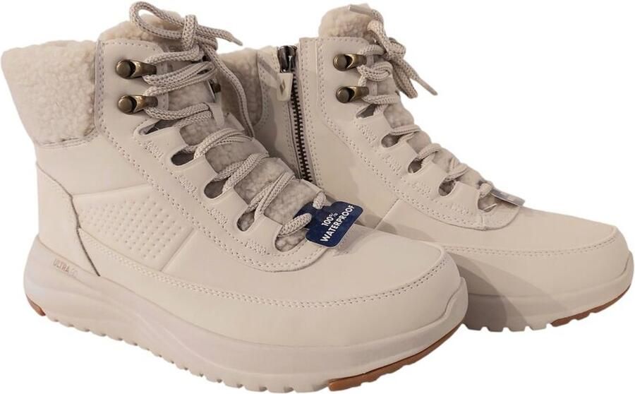 Skechers Veterboot Go Walk On The Go Stellar 144756 NAT Natuur Zand Waterproof