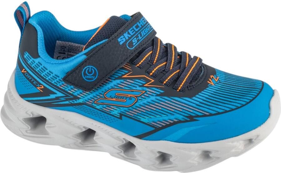Skechers Vortex 2.0 Veltrox voor een jongen Blauw Sneakers