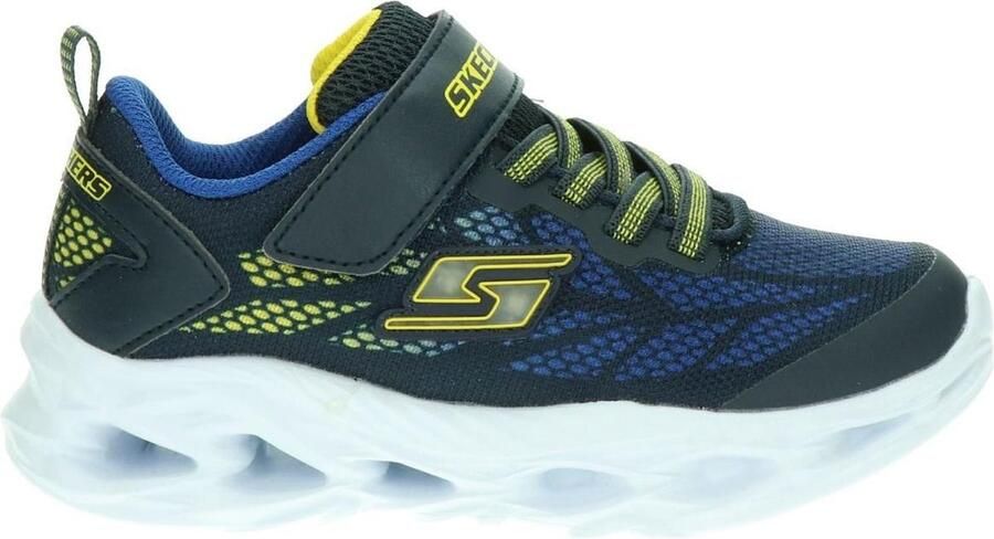 Skechers vortex flash sneakers blauw kinderen