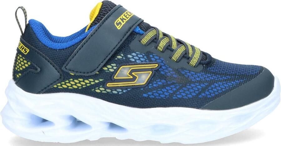 Skechers vortex flash sneakers blauw kinderen
