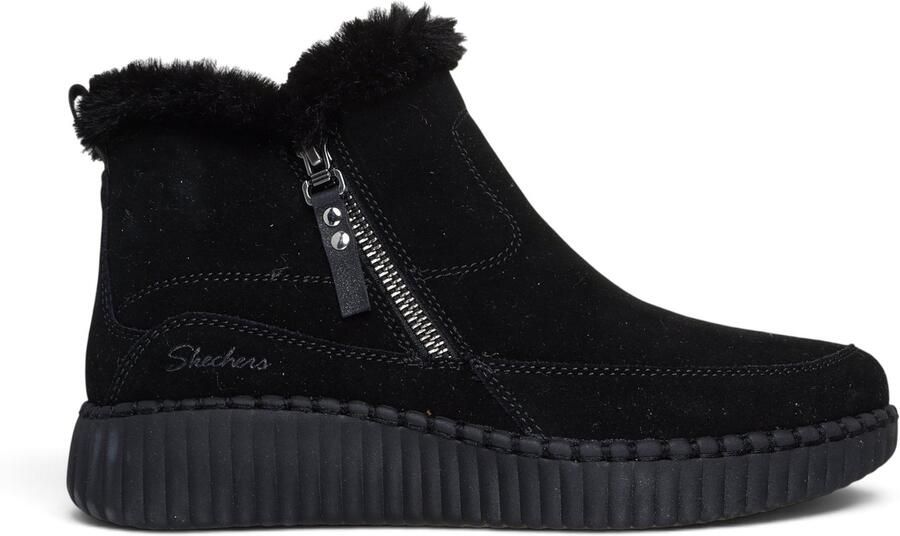 Skechers WILSHIRE BLVD FRESH ZIP Dames Instappers Zwart