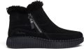 Skechers WILSHIRE BLVD FRESH ZIP Dames Instappers Zwart - Zwart