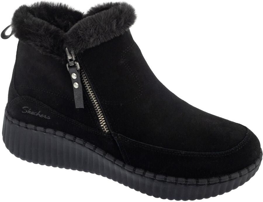 Skechers Wilshire Blvd Fresh Zip Vrouwen Zwart Laarzen