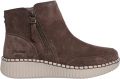 Skechers -art 169086- cho Wilshire Blvd Weekend Crush bruin -dames-2 ritsen - Bruin