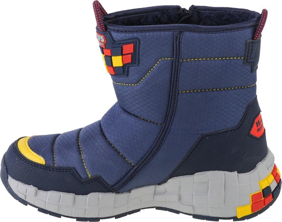 Skechers Mega Craft Cuboforce 402198L-NVRD voor een jongen Marineblauw Sneeuw laarzen