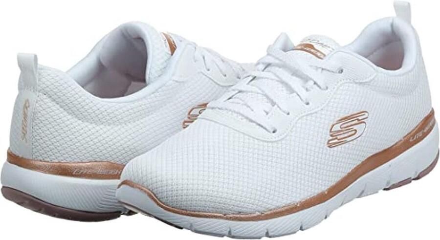 Skechers Sneakers FLEX APPEAL 4.0 BRILLINAT VIEW Vrijetijdsschoen lage schoen veterschoen met Air Cooled Memory Foam - Foto 11