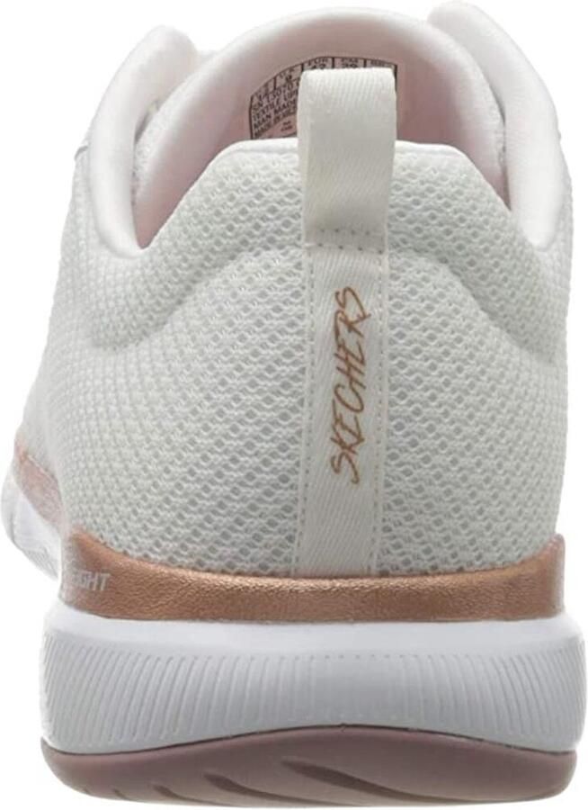 Skechers Sneakers FLEX APPEAL 4.0 BRILLINAT VIEW Vrijetijdsschoen lage schoen veterschoen met Air Cooled Memory Foam
