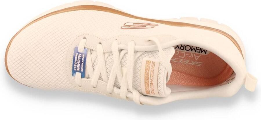 Skechers Sneakers FLEX APPEAL 4.0 BRILLINAT VIEW Vrijetijdsschoen lage schoen veterschoen met Air Cooled Memory Foam - Foto 13