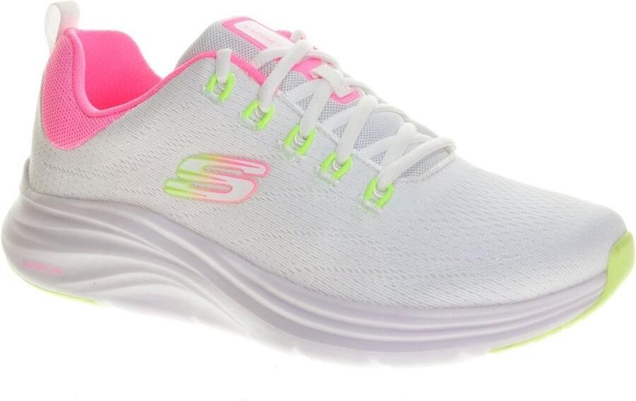 Skechers Witte Sneakers Fluo