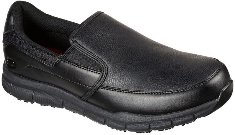 Skechers Work Relaxed Fit NAMPA GROTON Werkschoenen Sneakers Heren Schoenen 77157EC Zwart - Foto 2