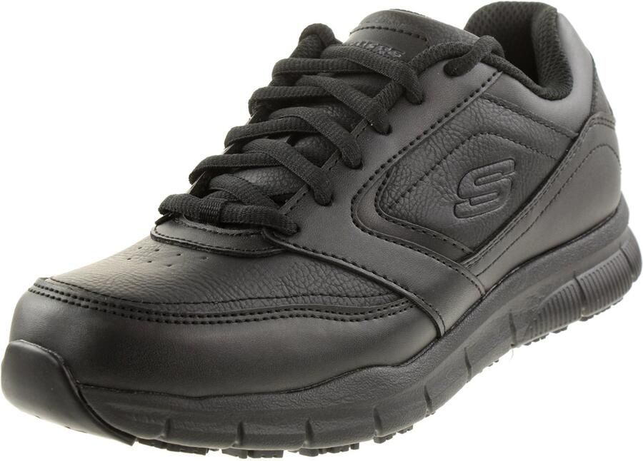 Skechers Work Relaxed Fit Nampa WYOLA Werkschoenen Sneakers Dames 77235EC BLK Zwart - Foto 2