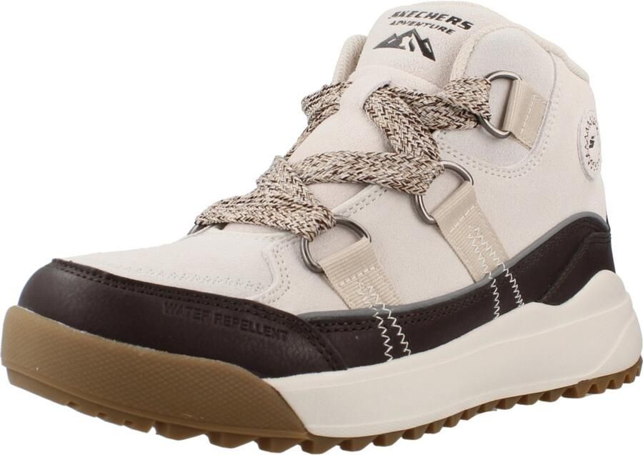 Skechers Yana Collins Landing Vrouwen Beige Sneakers