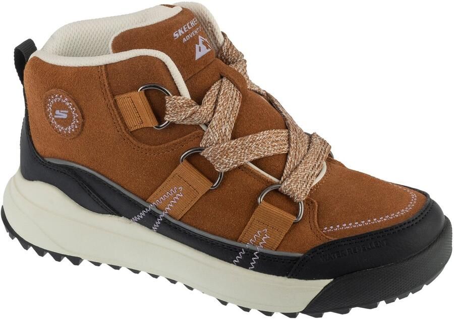Skechers Veterschoenen Yana High top sneaker veterschoen met opvallende vetersluiting