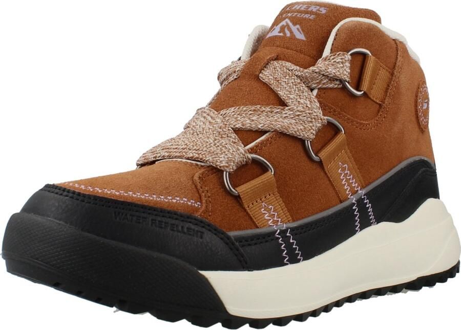 Skechers Veterschoenen Yana High top sneaker veterschoen met opvallende vetersluiting