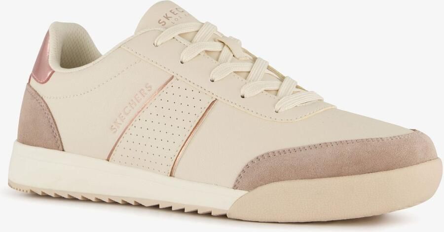 Skechers Zinger 2.0 Retro Runwayz dames sneakers Beige Extra comfort Memory Foam
