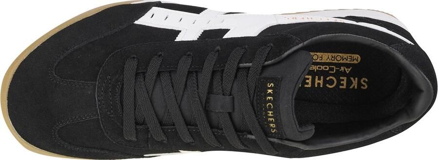 Skechers Zinger-Manchego 237351-BKW Mannen Zwart Sneakers - Foto 4