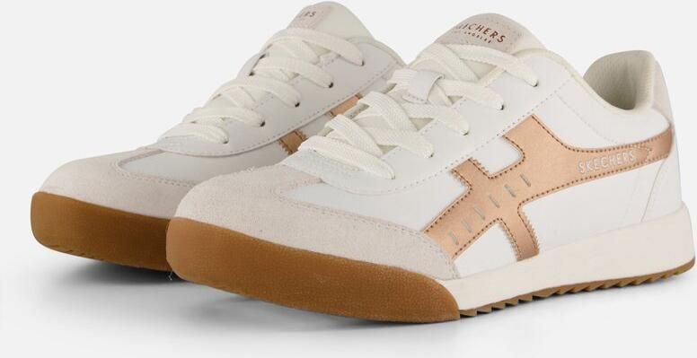 Skechers Zinger Metallic Roads Sneakers wit Dames