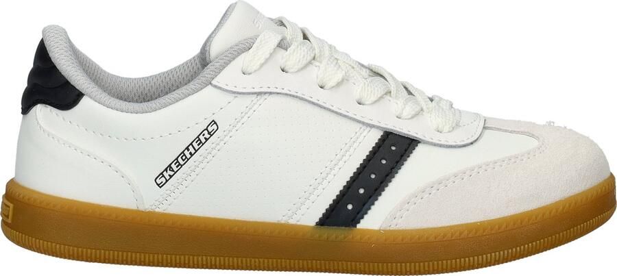 Skechers Zinger Street sneakers wit zwart Jongens Imitatieleer Meerkleurig 32