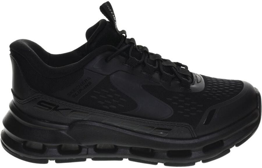 Skechers Zwart Kids Sneaker Elastisch