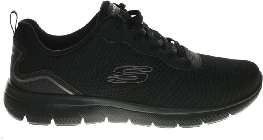 Skechers Zwart Sneaker Volledig Veters