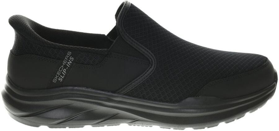 Skechers Zwarte Mocassin Heren Slipins