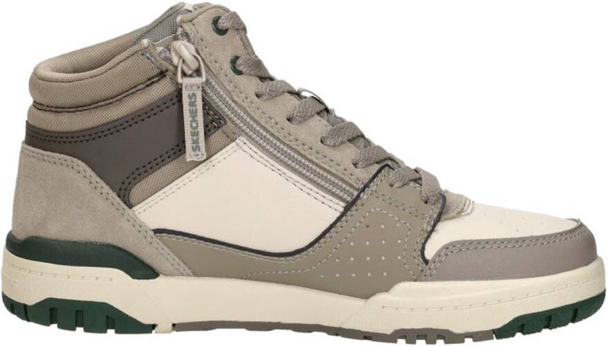 Skechers SKX-228 Veterschoenen Hoog Taupe