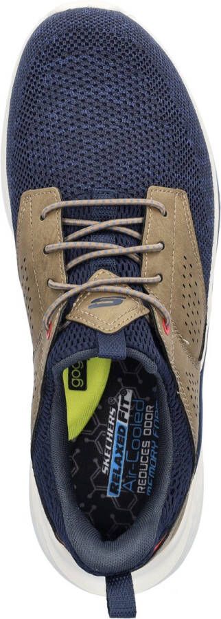 Skechers Slade heren sneaker Blauw multi
