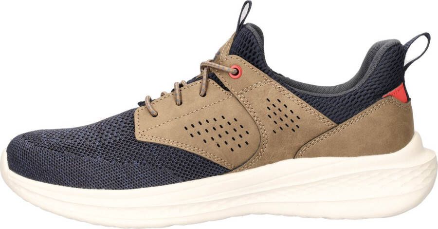Skechers Slade heren sneaker Blauw multi
