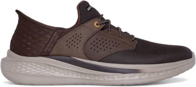 Skechers Slip-on sneakers Slade Comfort schoen met comfortabel Heel Pillow™ hielkussen