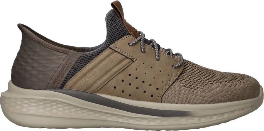 Skechers Slade Ocon Slip-Ins VEGAN Instapper Mannen Taupe