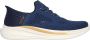 Skechers Slip-ins Slade Quinto Heren Instappers Blauw - Thumbnail 4