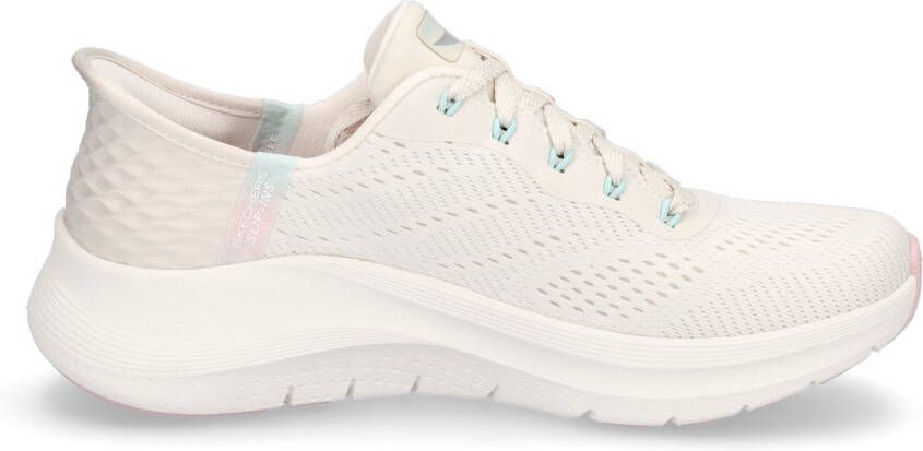 Skechers Slip-on sneakers ARCH FIT 2.0-EASY CHIC instapschoen vegan met elastische bungee veters